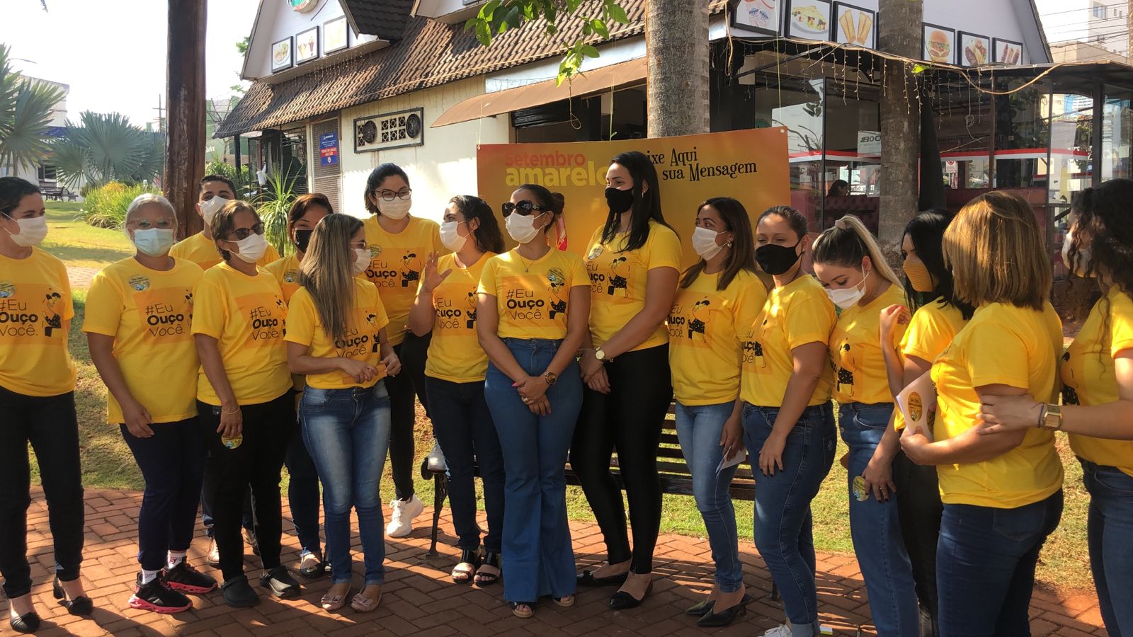 Jornal Somos A O Feita Para Lan Amento Da Campanha Do Setembro Amarelo