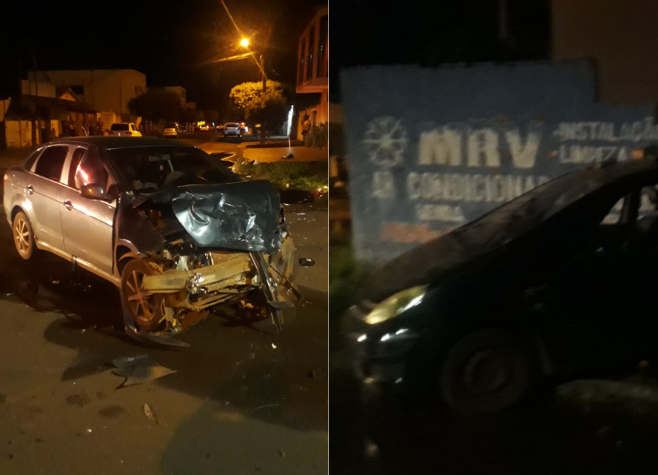 Carro de um dos envolvidos em acidente no Bairro Popular transportava pessoas além da capacidade permitida