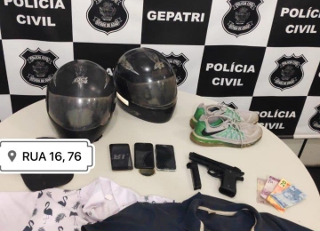 PC prende dupla que roubou uma farmácia em Rio Verde em menos de 24 horas