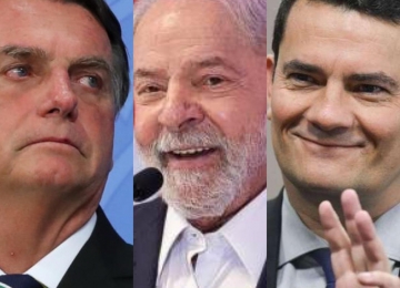 Pesquisa Genial/Quaest afirma que Lula tem o dobro de votos de Bolsonaro para eleições 2022, com Moro em 3º lugar