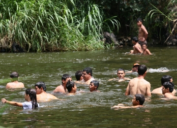Jovem morre afogado próximo da cachoeira do Rio São Tomás em Rio Verde