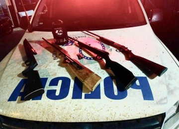 Batalhão Rural prende dupla por posse ilegal de armas na zona rural de Rio Verde