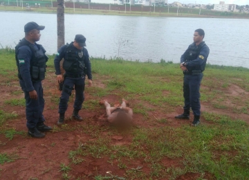 Homem é preso tomando banho no Parque Interlagos