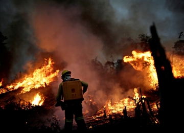 Por 'indisponibilidade financeira', Ibama determina paralisação de brigadas de incêndios