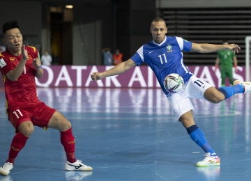 Na busca pelo Hexa na Copa Mundial, Futsal masculino vence de 9 a 1 Vietnã