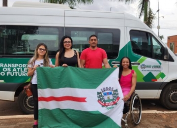 Atletas de Rio Verde participam de Campeonato de Atletismo paralímpico em Brasília