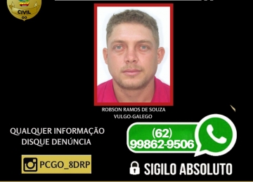 Suspeito de homicídio está foragido em Rio Verde