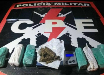 Jovem é preso na Vila Santa Cruz II por tráfico de drogas e receptação