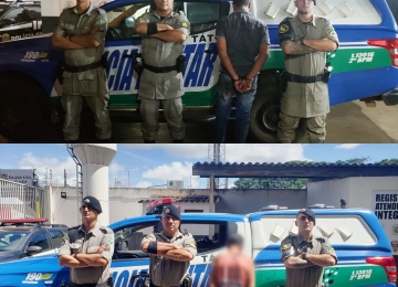 PM cumpre dois mandados de prisão em Rio Verde, ambos na região do Dom Miguel