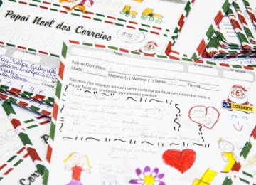 Campanha do Correios para adoção de cartinhas de natal inicia em Goiás