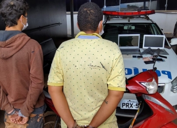 Polícia prende em flagrante autores de vários roubos em Rio Verde