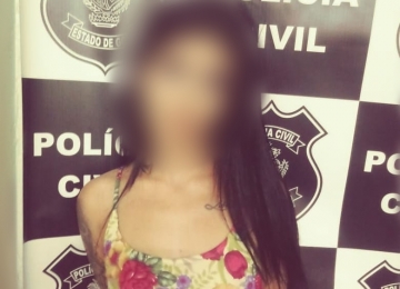 Polícia Civil prende suspeita de integrar organização criminosa junto do namorado