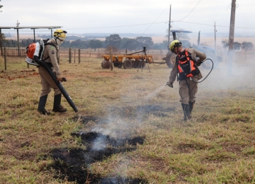Sindicato rural de Rio Verde realiza Dia D das queimadas