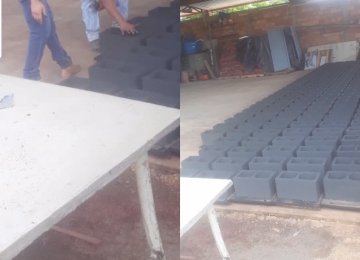 Produção de blocos começa em Rio Verde