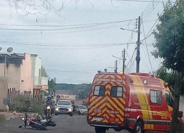 Acidentes envolvendo moto iniciam a manhã de sexta-feira em Rio Verde