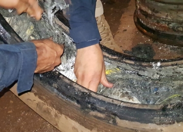 PRF apreende quase 100 kg de cocaína escondida em pneus, em Rio Verde