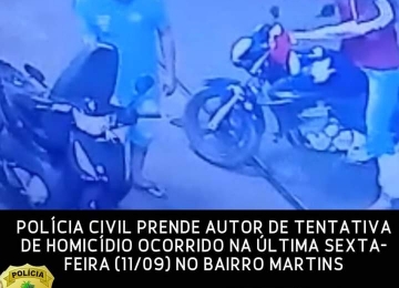 Polícia prende autor de tentativa de homicídio do bairro Santo Agostinho em Rio Verde