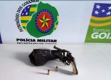 Equipes de polícia de Rio Verde prendem apreendem arma e municção em 03 ocorrências diferentes