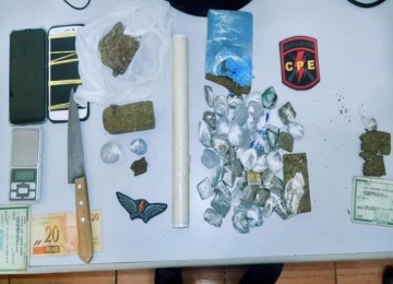 CPE prende trio por tráfico de drogas no Bairro Anhanguera