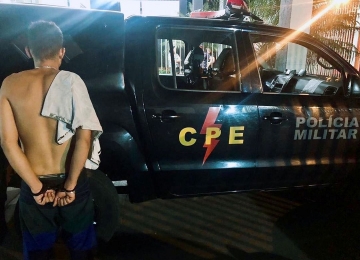 CPE prende rapaz no Bairro Primavera por tráfico de drogas