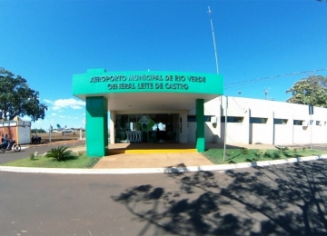 Vôos no aeroporto municipal de Rio Verde se expandem 