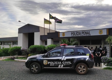 MP e PC afastam diretoria do presídio e cumprem mandados de prisão e de busca e apreensão em Rio Verde