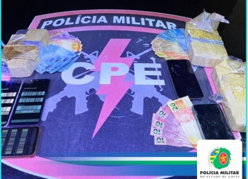 Organização criminosa de tráfico internacional é presa em Rio Verde com droga avaliada em 120 mil reais