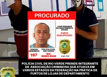 Polícia de Rio Verde prende integrante de associação criminosa que atuava em vários estados 