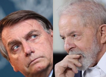 Pesquisa Datafolha Lula à frente de Bolsonaro em 1º e 2º turnos