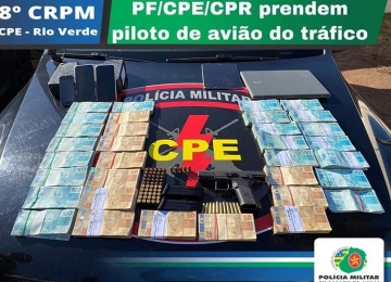 Operação da polícia prende casal e quase R$ 300 mil reais