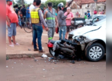 Acidente no Bairro Martins tem vítima fatal e ameaças à motorista