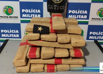 PM prende reeducando de Jataí que trazia droga para ser vendida em Rio Verde