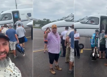 Avião cai no Amazonas, três goianos estão entre os passageiros   