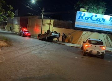Acidente de trânsito deixa passageira ferida no bairro Vitória Régia, em Rio Verde