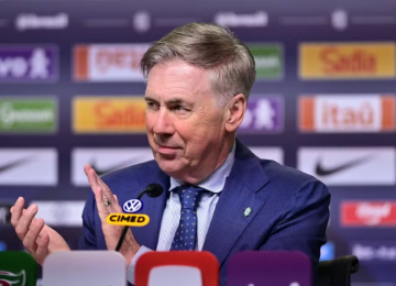 Ancelotti condiciona presença de Neymar na Copa a recuperação física total