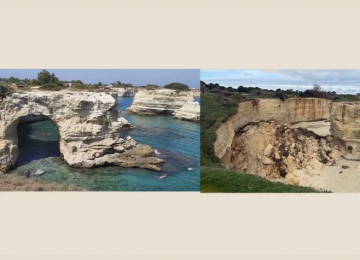 Arco dos Namorados desaba no Dia dos Namorados na Itália 