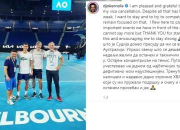 Austrália investiga se tenista Djokovic mentiu em documento para entrar no país