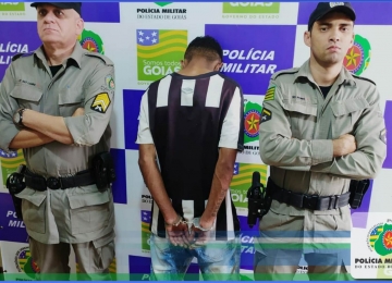 Autor de roubo no centro de Rio Verde é preso minutos após o crime