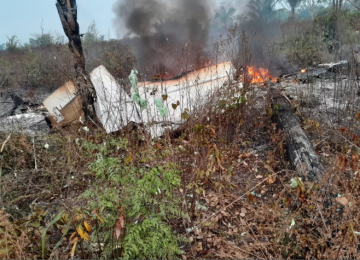 Avião de pequeno porte cai em Mato Grosso; cinco pessoas morreram