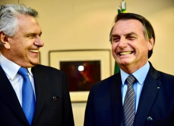  Caiado se pronuncia após desafio lançado por Bolsonaro para que zerasse cobrança do ICMS