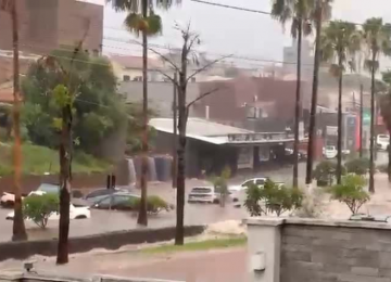 Confira como ficou alguns locais de Rio Verde após o forte temporal