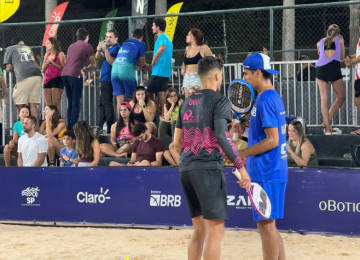 Pela 1ª vez, Rio Verde recebe torneio internacional de beach tennis com presença de bicampeão mundial