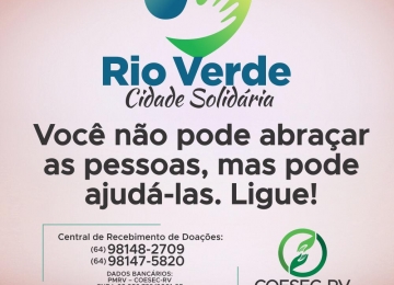 Entidades se unem por projeto solidário em Rio Verde