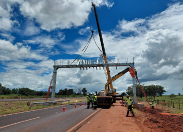 BR-452 terá interdições nesta quarta (4) para instalação de pedágio eletrônico entre Rio Verde e Itumbiara