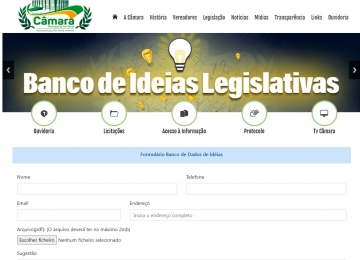 Câmara de Rio Verde lança canal para participação da população na criação de leis municipais