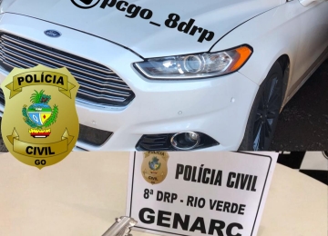Polícia Civil cumpre mandado de busca e apreensão em Rio Verde