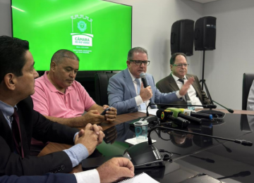 Cabo Moraes assume presidência da Câmara de Rio Verde; concurso é suspenso temporariamente