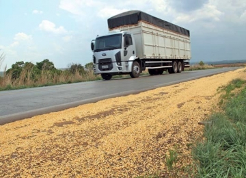 Agrodefesa realiza fiscalizações no transporte da soja em Goiás