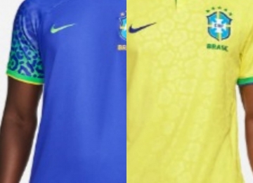 Novas camisas da seleção brasileira já estão disponíveis para aquisição no site da Nike