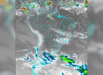 Frente fria pode chegar em Goiás e trazer chuvas neste domingo
